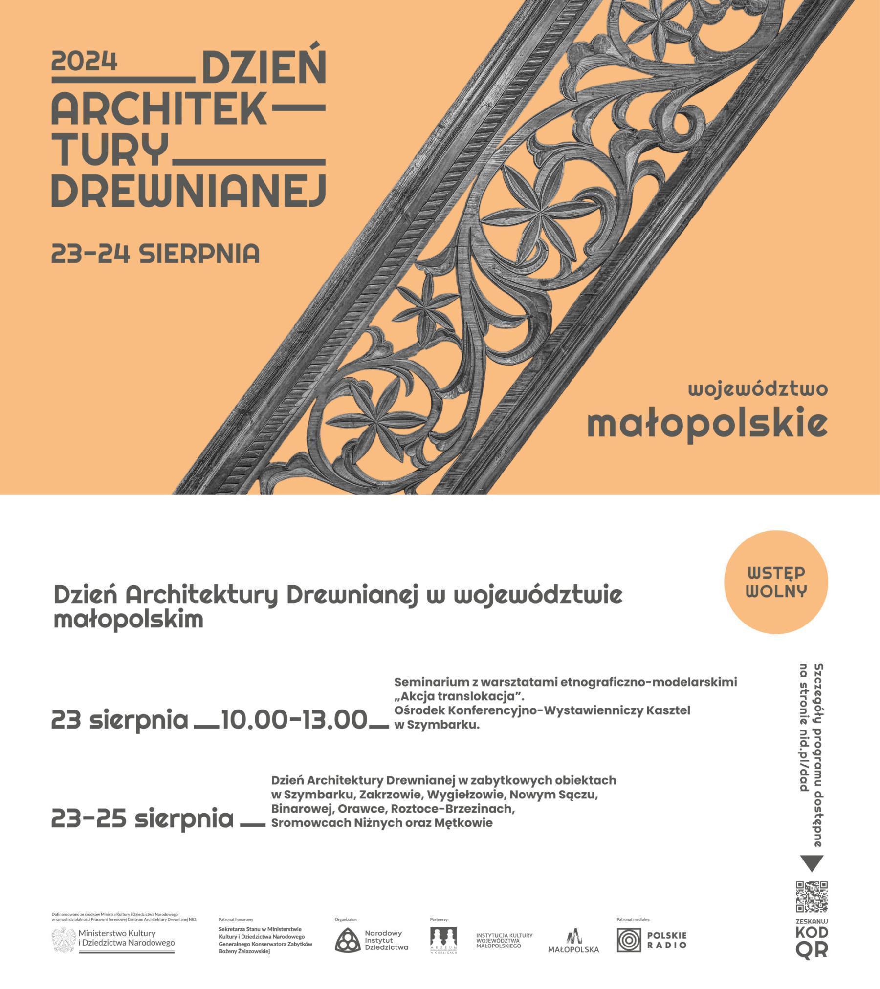 Dzień Architektury Drewnianej w województwie małopolskim