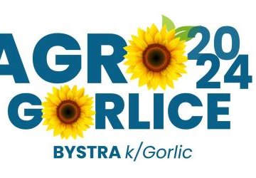 baner z napisem Agro Gorlice 2024