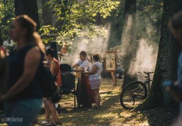 Ułani rozbili obóz w gorlickim parku