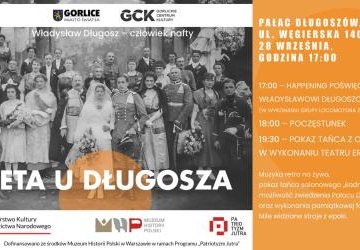 Zaproszenie na fetę u Długosza z programem wydarzenia.