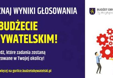 Poznaj wyniki głosowania w Budżecie Obywatelskim Miasta Gorlice na 2025 rok