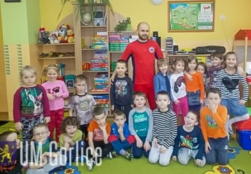 Przedszkolak małym ratownikiem