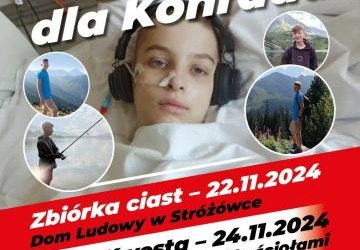 Andrzejkowe ciasto dla Konrada
