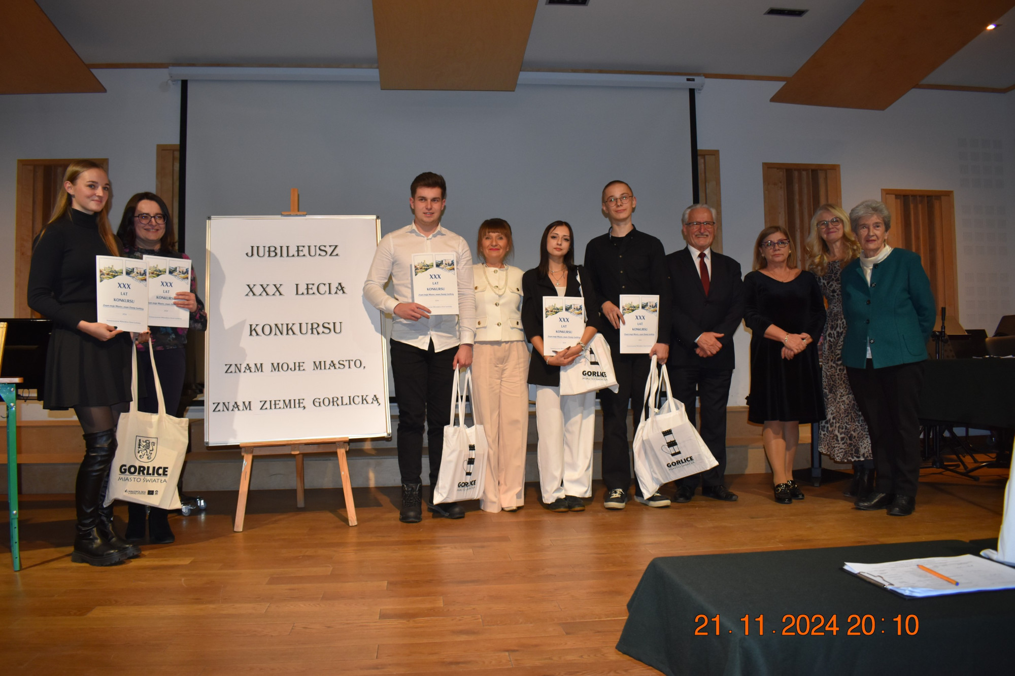 Laureaci konkursu „Znam Moje Miasto, znam Ziemię Gorlicką”