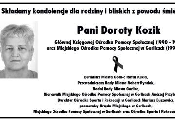 Zmarła Dorota Kozik