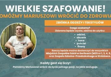 Wielkie szafowanie – pomóżmy Mariuszowi wrócić do zdrowia!