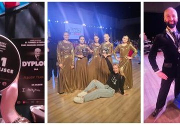 Taneczne złoto razy trzy! Młody Teatr Ruchu triumfuje na Pucharze Wieczystego