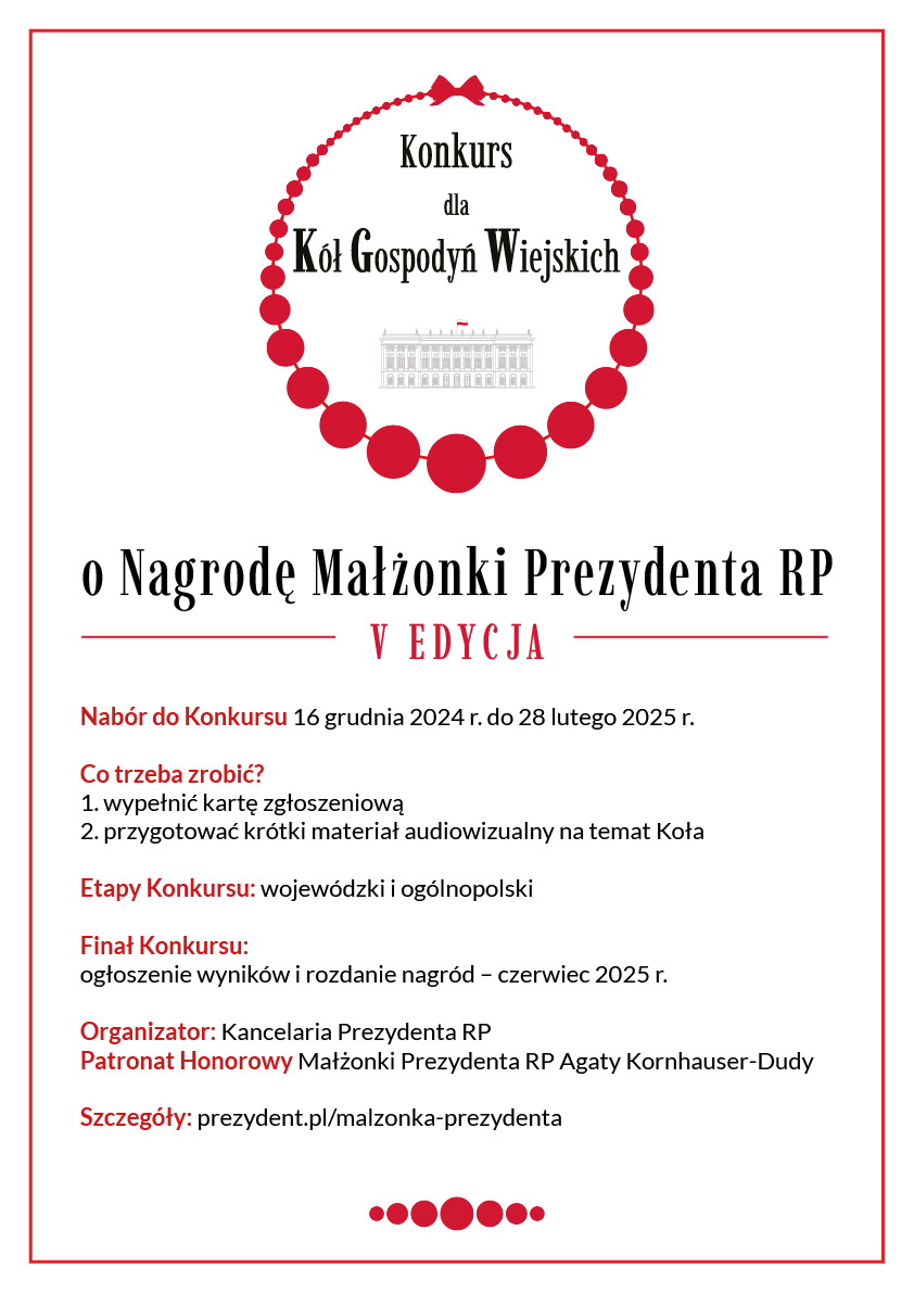 informacja o konkursie