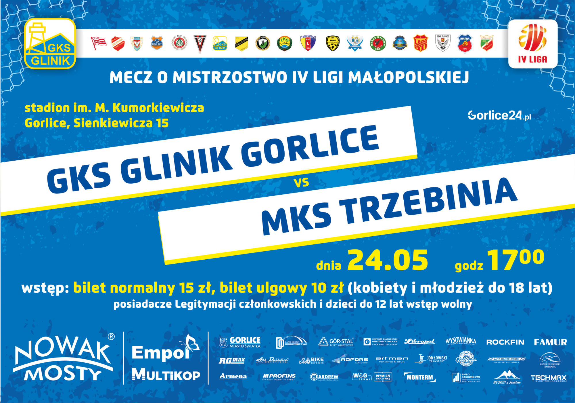 GKS Glinik Gorlice & MKS Trzebinia
