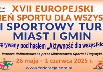 Gorlice włączają się w XVII Europejski Tydzień Sportu dla Wszystkich i XXXI Sportowy Turniej Miast i Gmin!