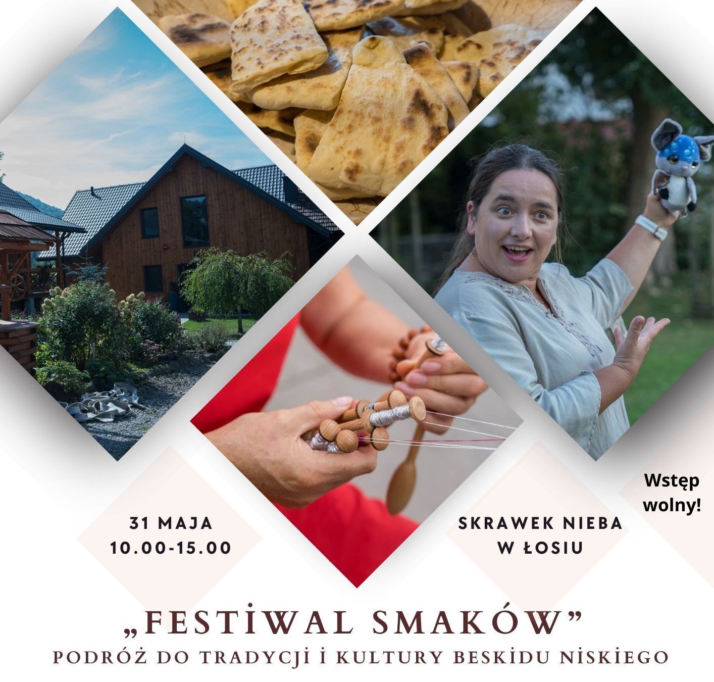 Plakat zapraszający na wydarzenie.