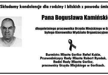 Zmarł Bogusław Kamiński
