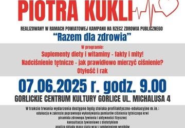 Razem dla zdrowia – wykład dr hab. n. med. Piotra Kukli