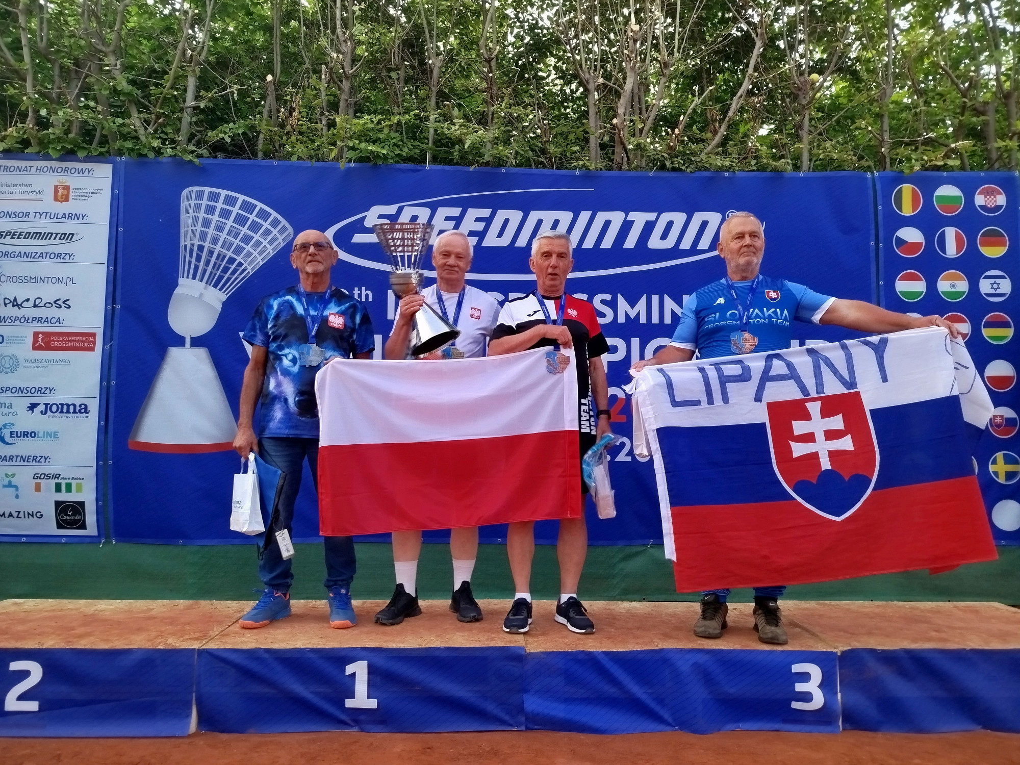 Gorliczanie na podium Mistrzostw Świata w Crossmintonie.