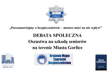 Debata społeczna „Porozmawiajmy o bezpieczeństwie – możesz mieć na nie wpływ”
