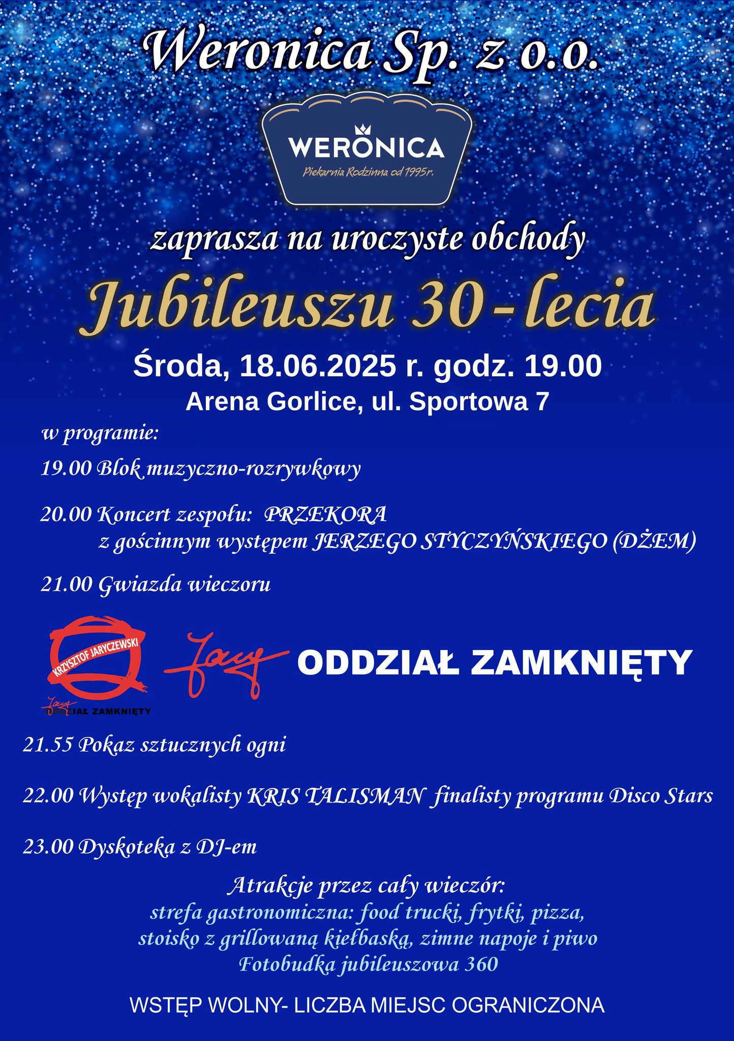 Jubileusz 30-lecia firmy Weronica – wielkie świętowanie już 18 czerwca!