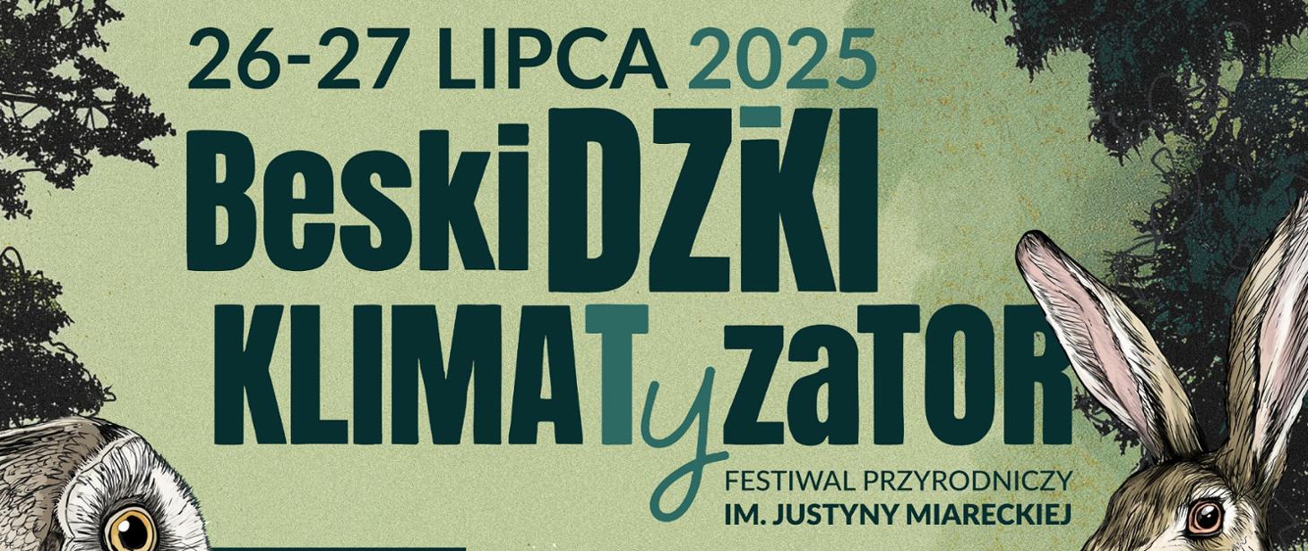 Baner z napisem Beskidzki Klimatyzator.