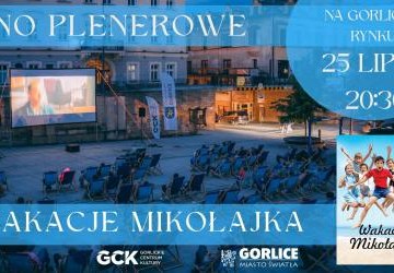 Wakacje Mikołajka – kino plenerowe na gorlickim Rynku!