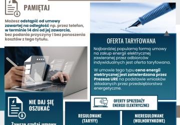 Rachunki pod kontrolą konsumenta – kampania informacyjna Urzędu Regulacji Energetyki