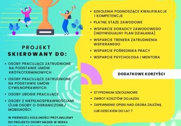 Zapraszamy do udziału w projekcie „Twój krok do sukcesu!”