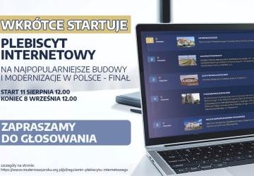 Zagłosuj na rewitalizację GCK w finale plebiscytu „Modernizacja Roku & Budowa XXI wieku”!