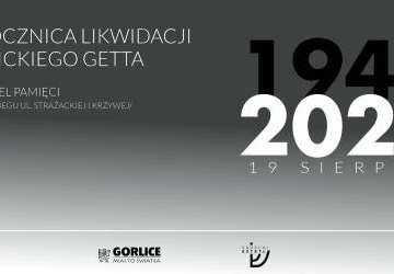 83. rocznica likwidacji gorlickiego getta