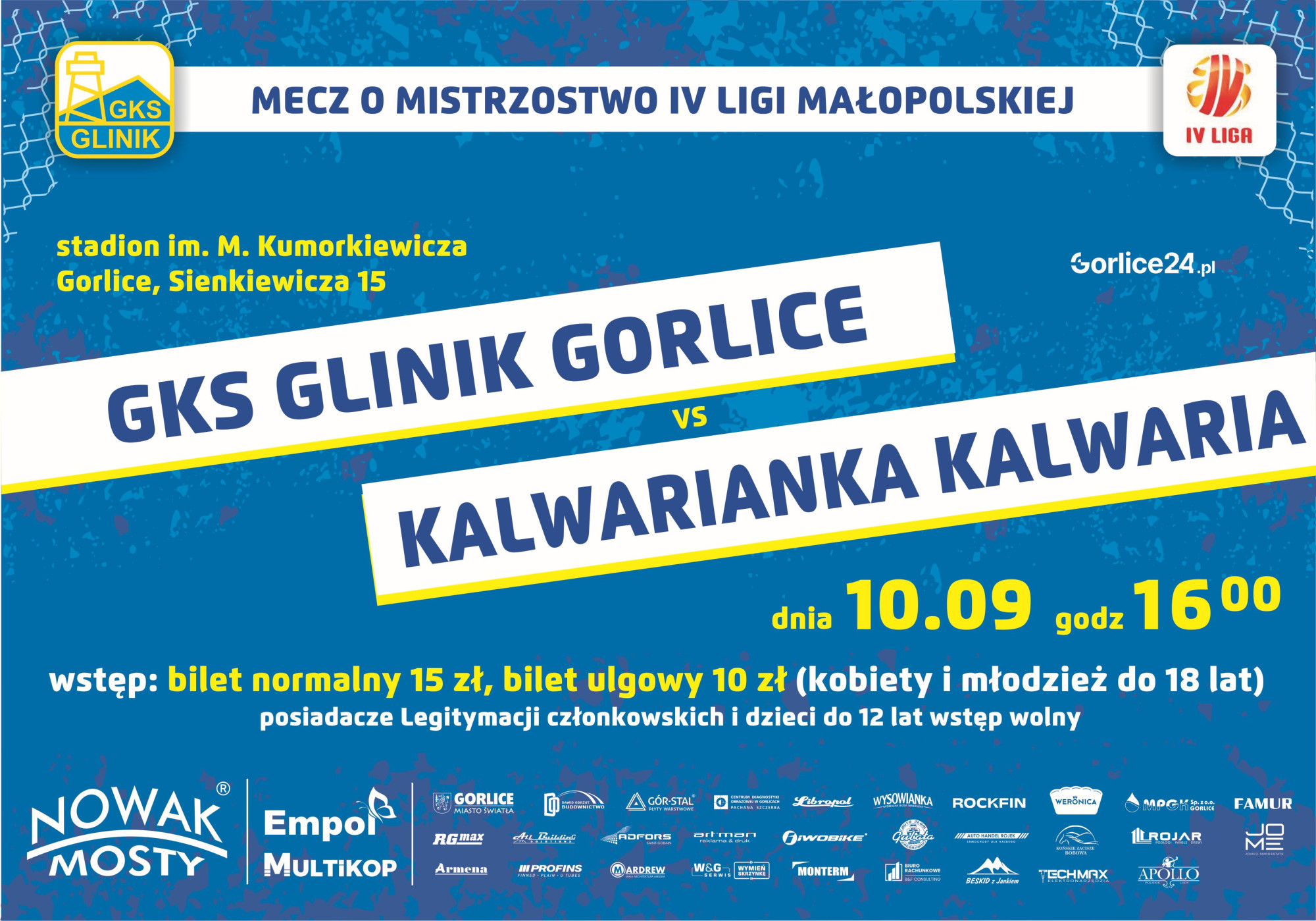 Plakat zapraszający na wydarzenie.