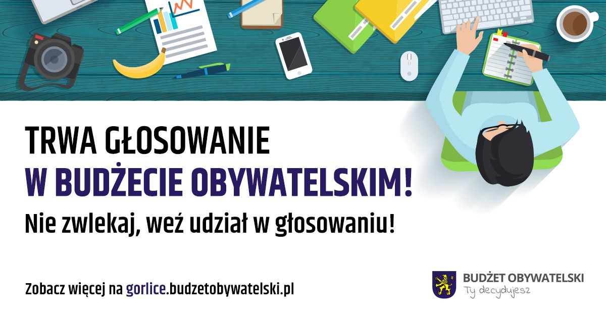 BO Miasta Gorlice – głosowanie czas start!