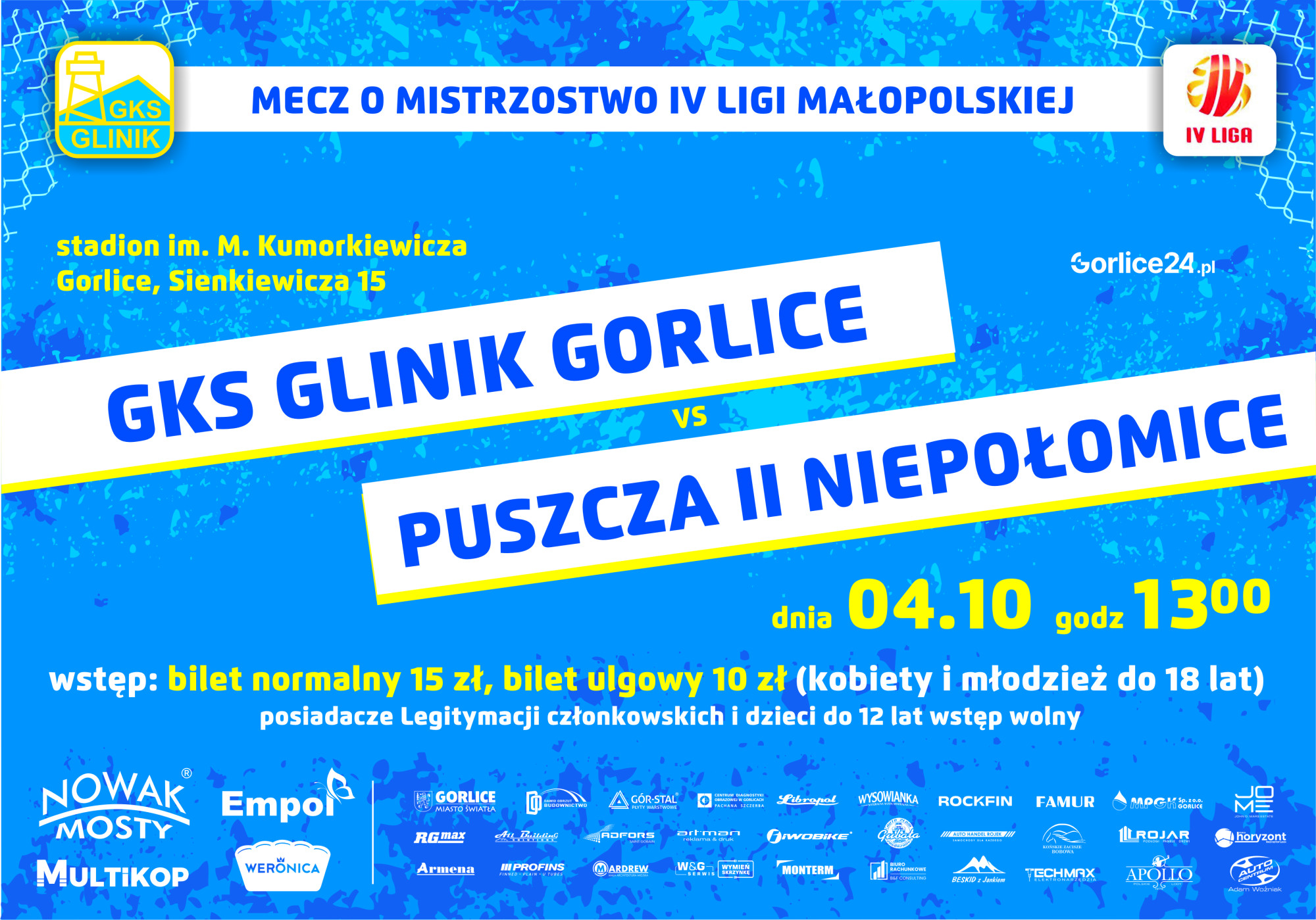 GKS Glinik Gorlice & Puszcza II Niepołomice