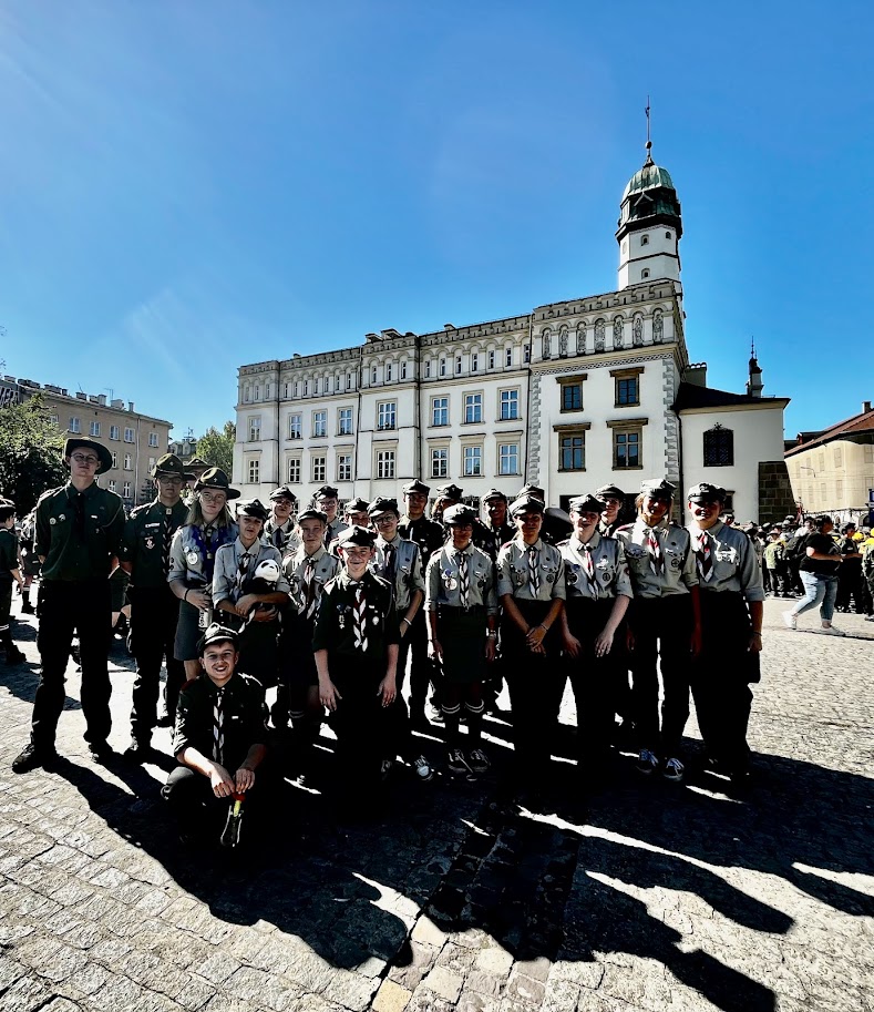 Harcerze z Gorlic na Inauguracji roku harcerskiego w Krakowie