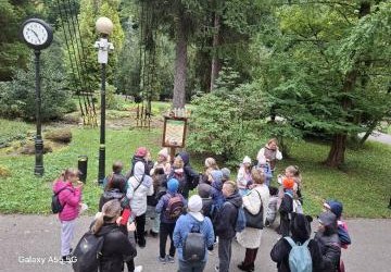 uczestnicy VIII Zlotu Szkolnych Kół TPD „Wśród Przyjaciół
