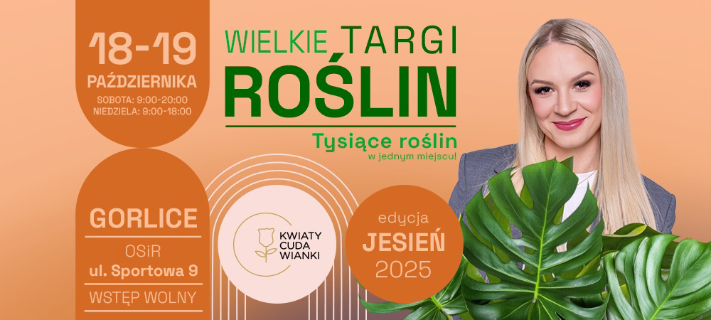 Targi Roślin w Gorlicach już w ten weekend