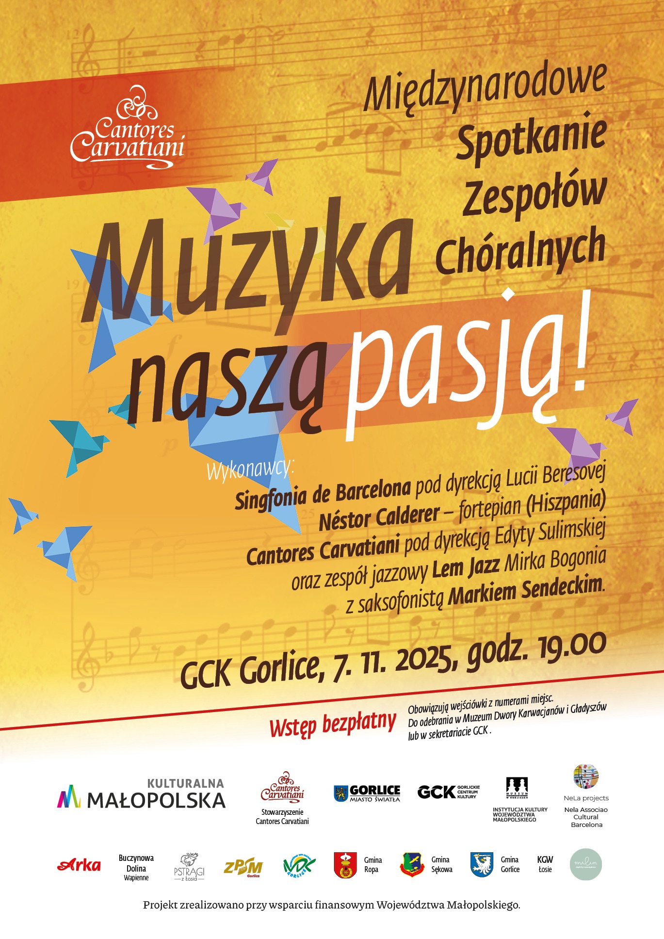 „Muzyka Naszą Pasją!” – Międzynarodowe Spotkanie Zespołów Chóralnych