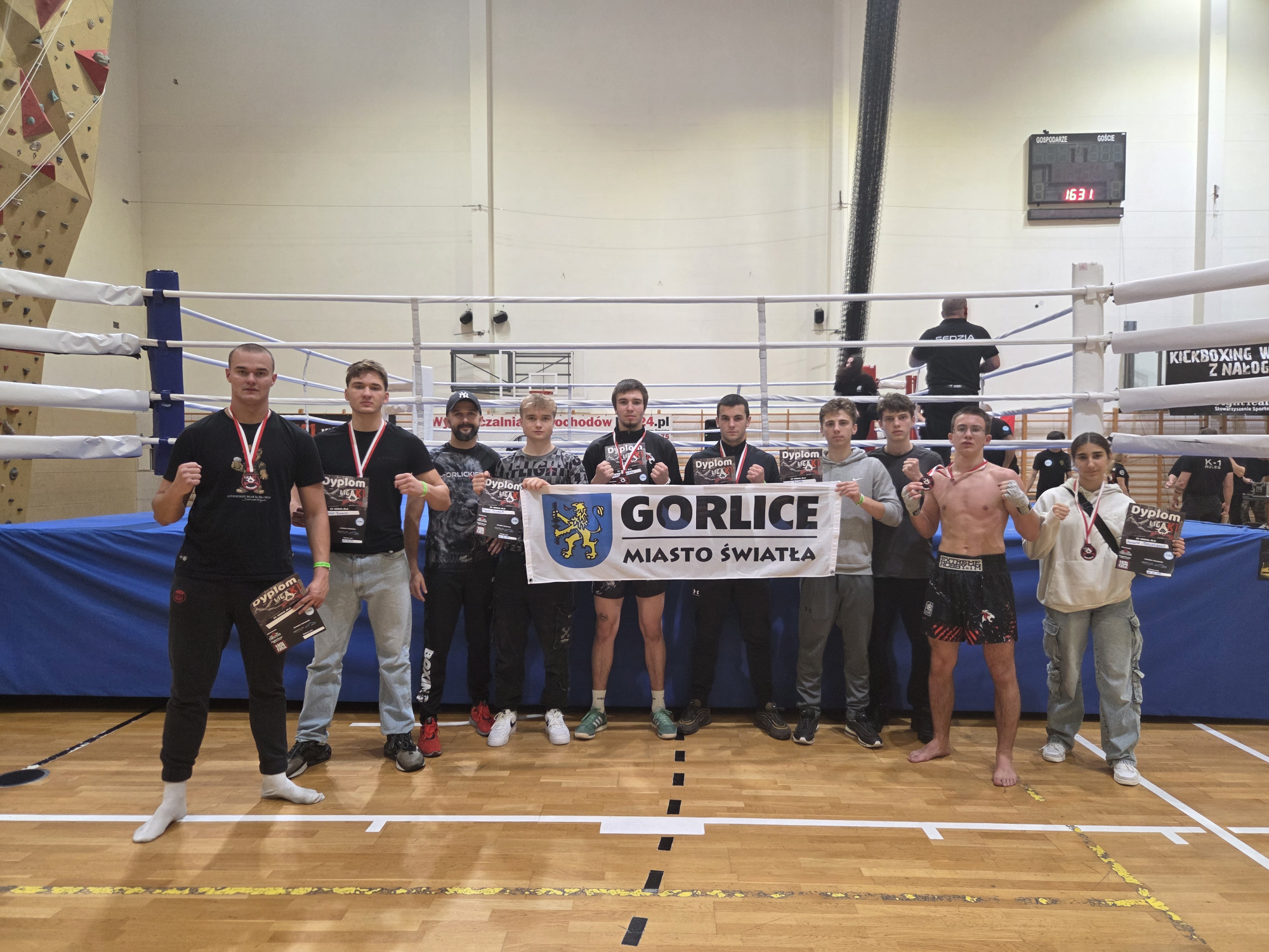 Świetna passa „Gorlickich Lwów”! Zwycięstwa w kickboxingu, boksie i brazylijskim jiu-jitsu