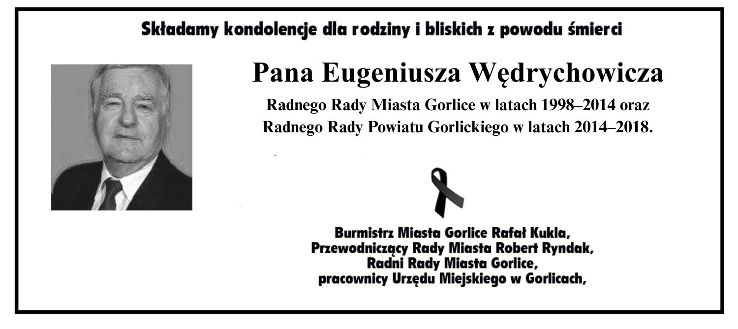 Zmarł Eugeniusz Wędrychowicz