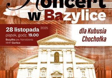 Plakat zapraszający na wydarzenie.