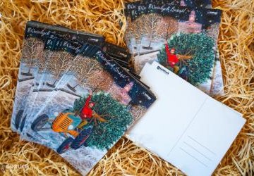 Świąteczne pocztówki z Miasta Światła!