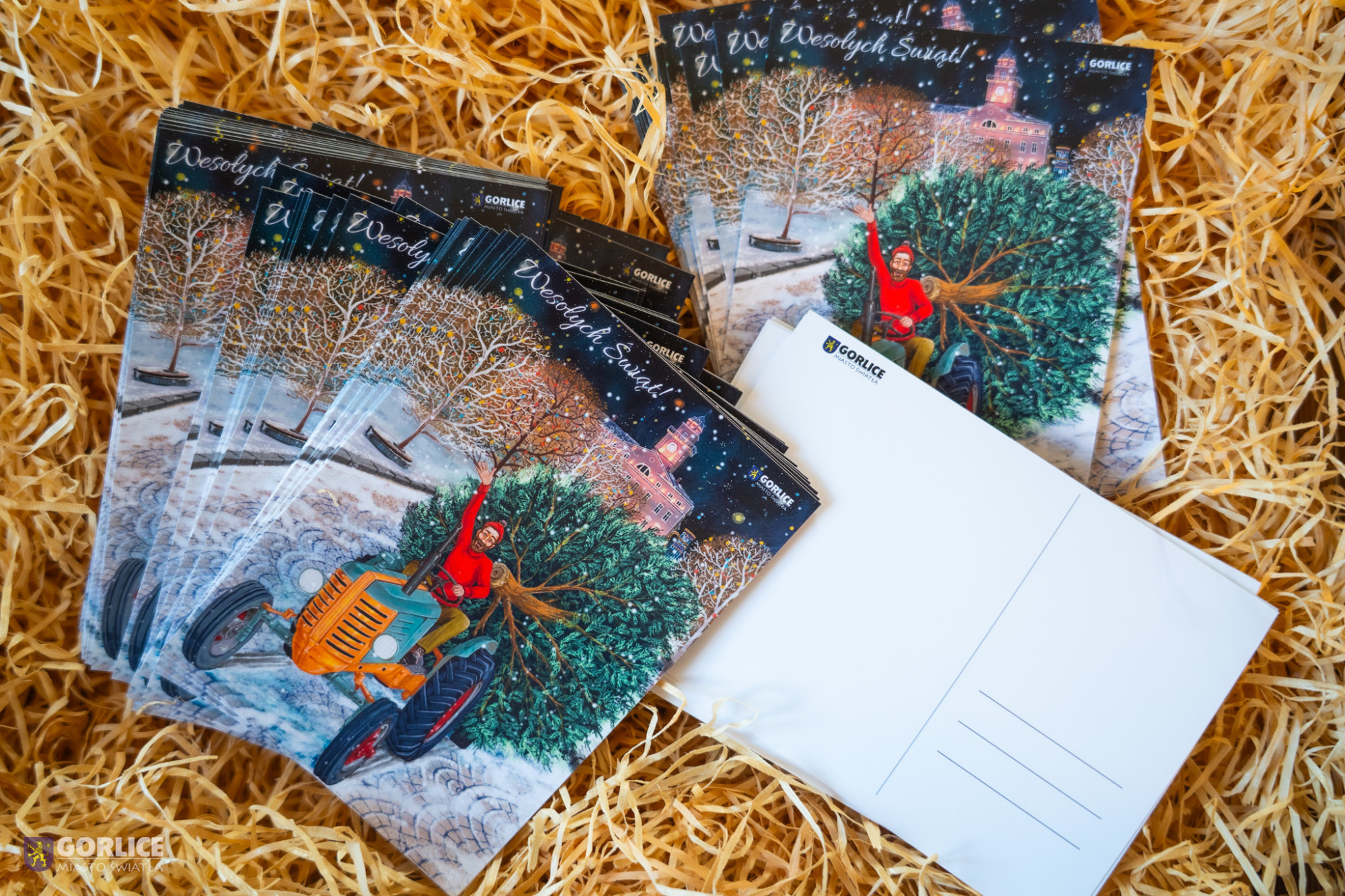 Świąteczne pocztówki z Miasta Światła!