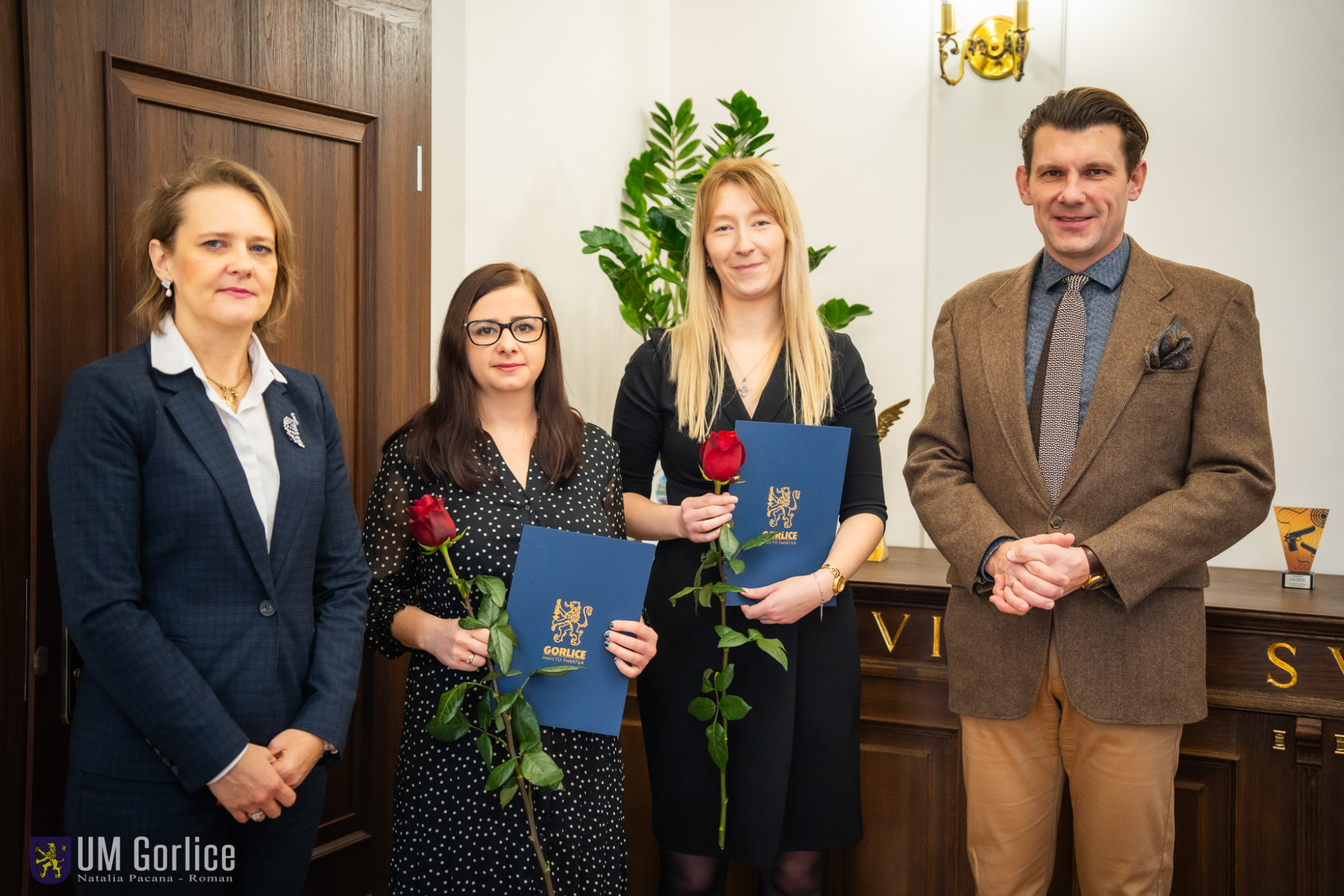 Burmistrz wręczył awanse zawodowe