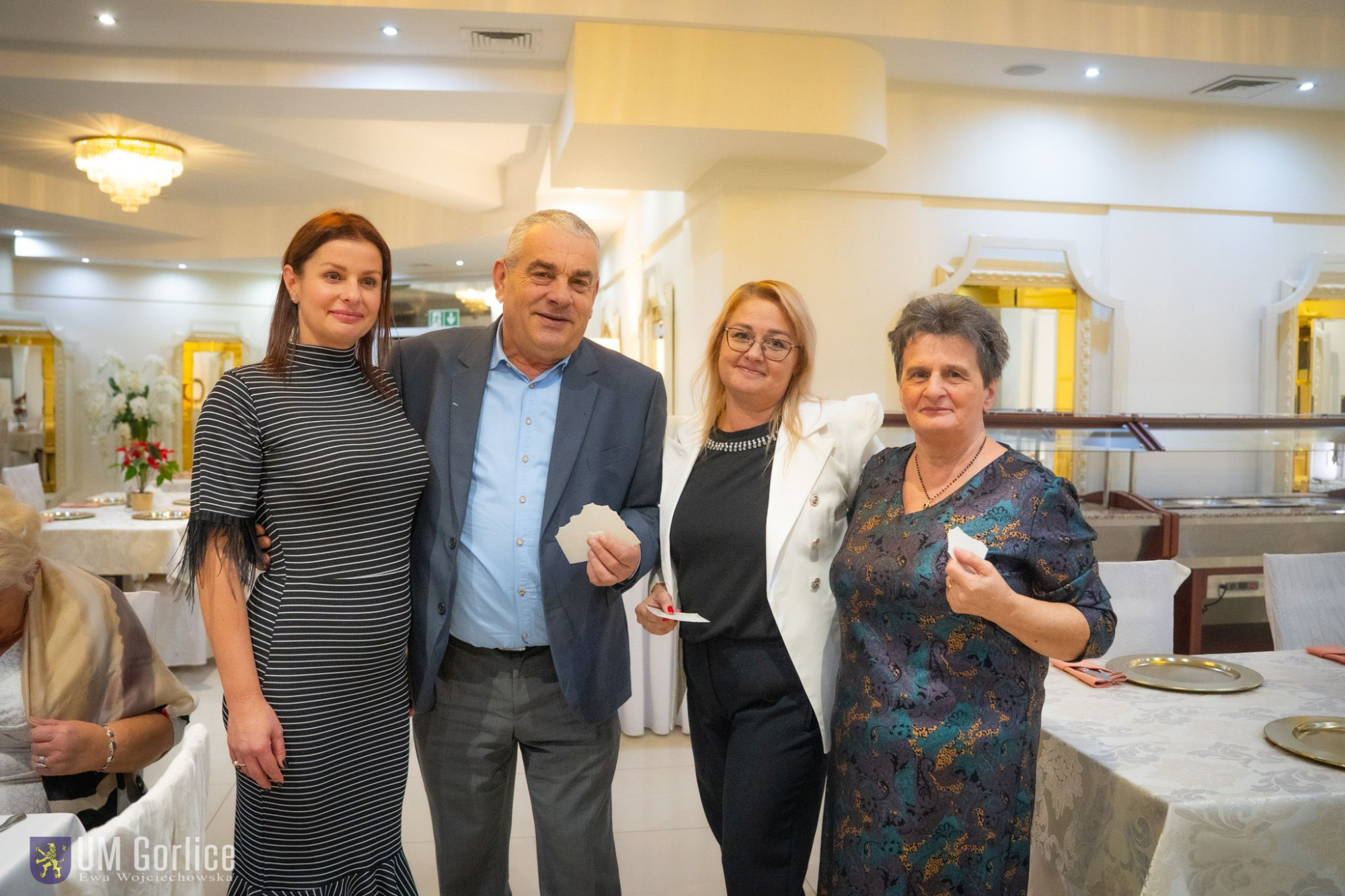 Goście podczas spotkania opłatkowego w Lordzie.