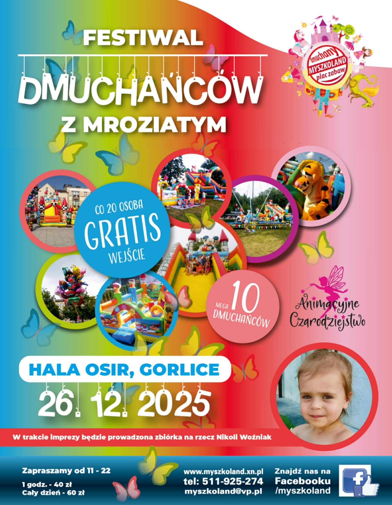 Plakat zapraszający na wydarzenie.