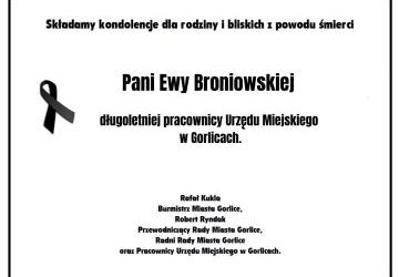 Zmarła Ewa Broniowska