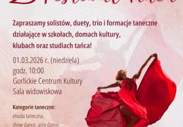 Plakat zapraszający na wydarzenie.