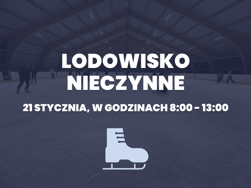 Przerwa w funkcjonowaniu lodowiska OSiR