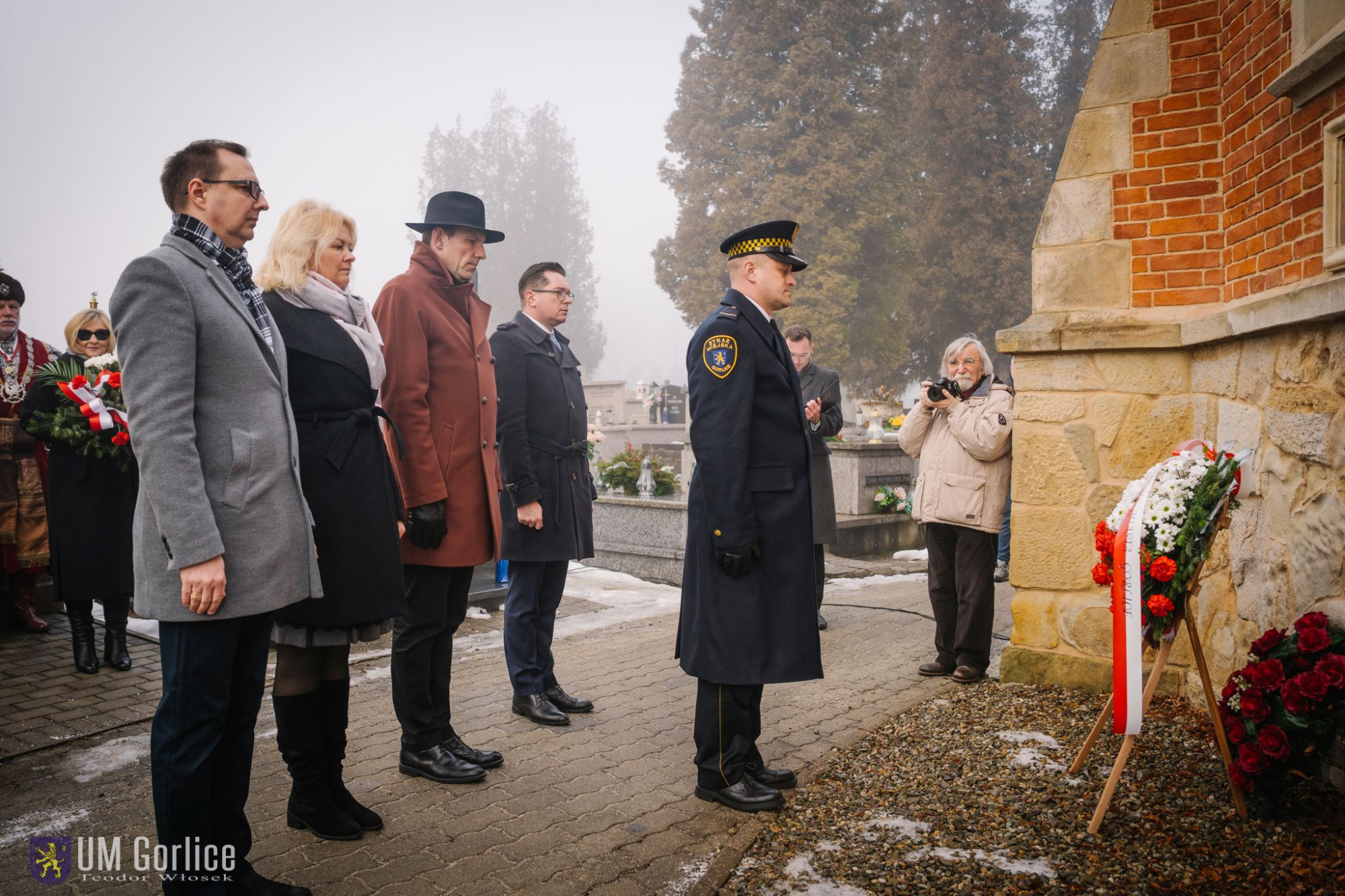 Uczestnicy uroczystości.