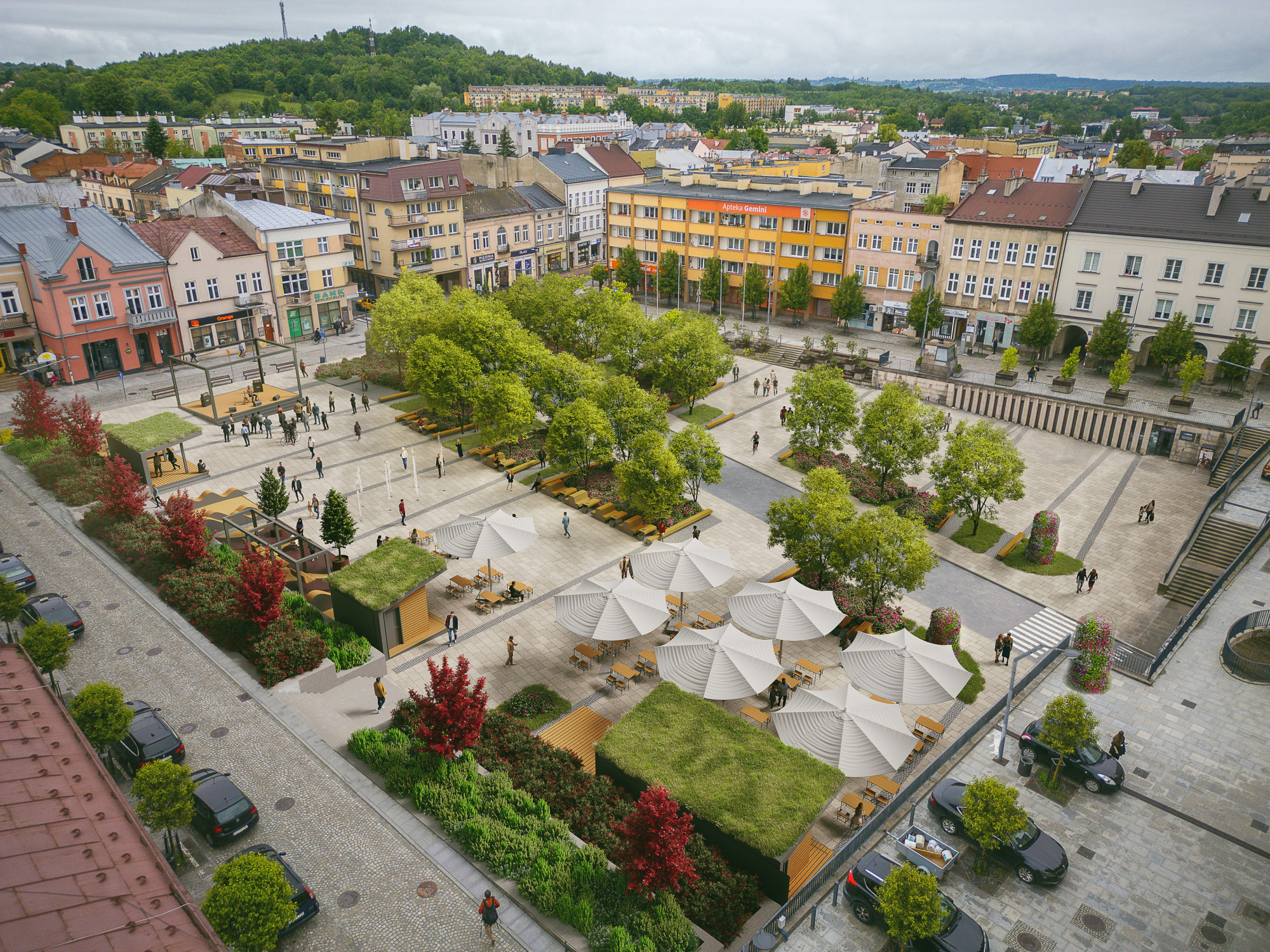 Mniej betonu, więcej zieleni. Zmieniamy przestrzeń miasta