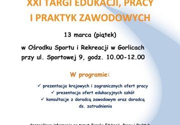 Plakat zapraszający na wydarzenie.