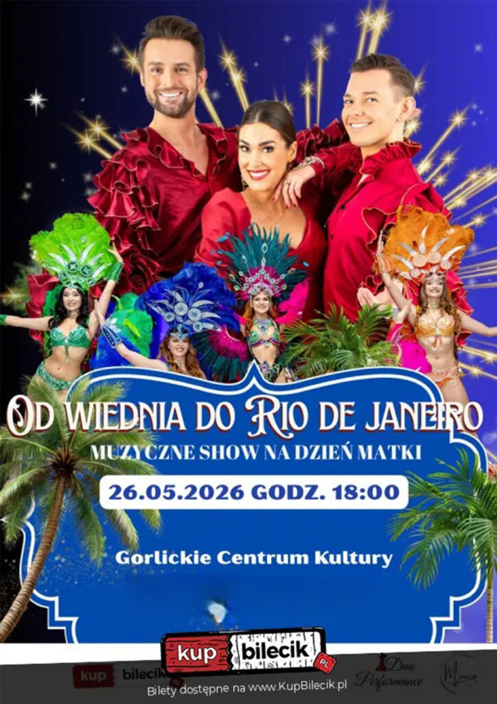 Plakat zapraszający na wydarzenie.