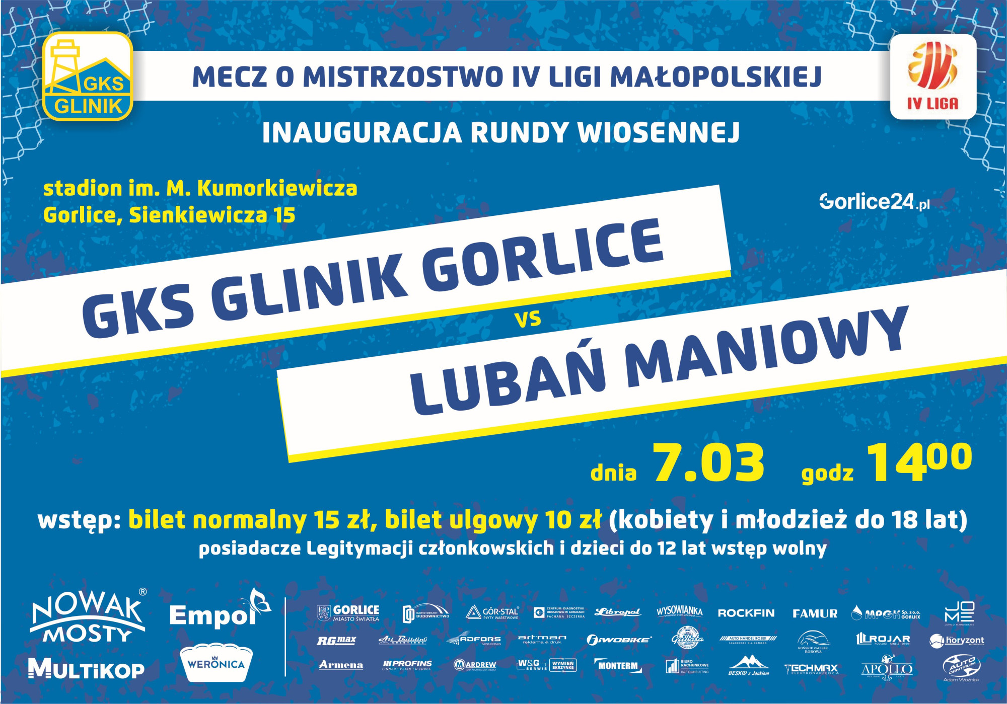 Plakat zapraszający na wydarzenie.