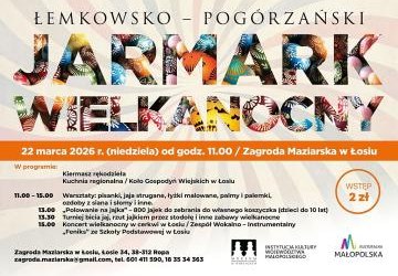 Plakat zapraszający na wydarzenie.